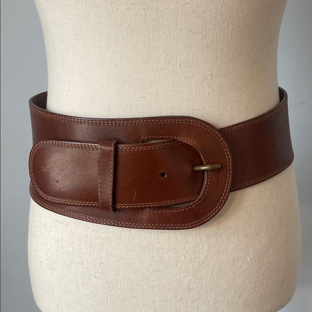 Banana Republic Brown Leather Belt - Sz 28